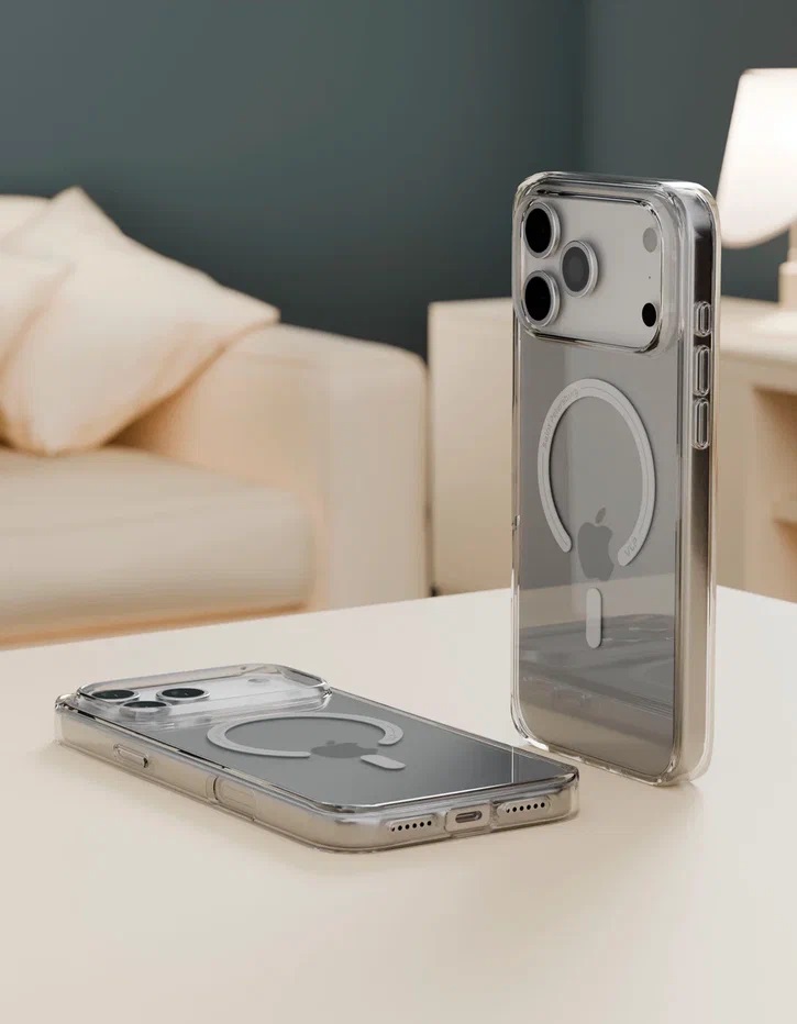 картинка Чехол защитный VLP Diamond Case с MagSafe для iPhone 17 Pro Max, прозрачный от магазина Технолав картинка Чехол защитный VLP Diamond Case с MagSafe для iPhone 17 Pro Max, прозрачный от магазина Технолав
