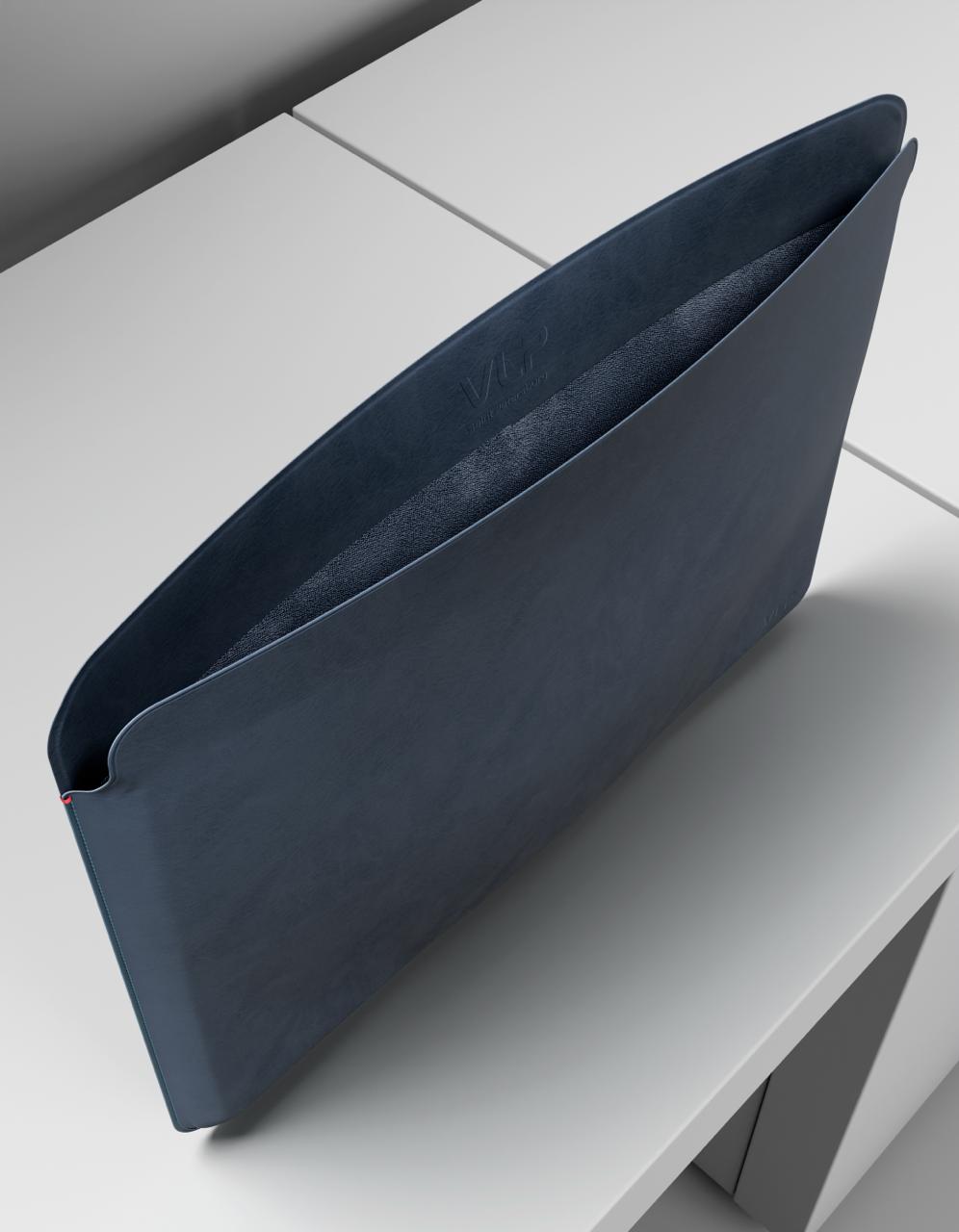 картинка Чехол защитный VLP Velar Sleeve для MacBook Pro M2/M3/M4/M5 (14.2"), темно-синий от магазина Технолав