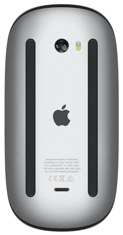 картинка Беспроводная мышь Apple Magic Mouse 3 Black Multi-Touch Surface (MMMQ3) от магазина Технолав