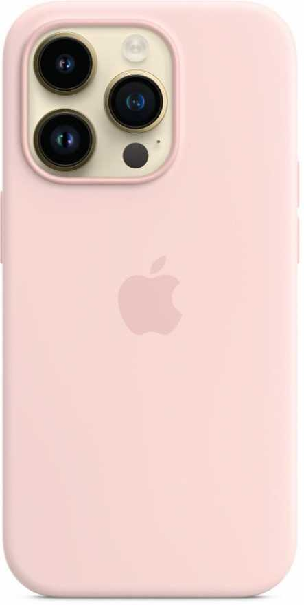 картинка Чехол силиконовый Apple MagSafe для iPhone 14 Pro (розовый мел) от магазина Технолав