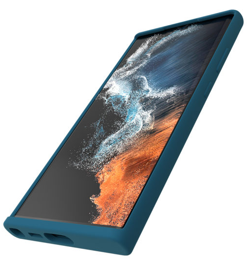 картинка Чехол защитный “vlp” Silicone Case для Samsung Galaxy S23 Ultra, темно-синий от магазина Технолав
