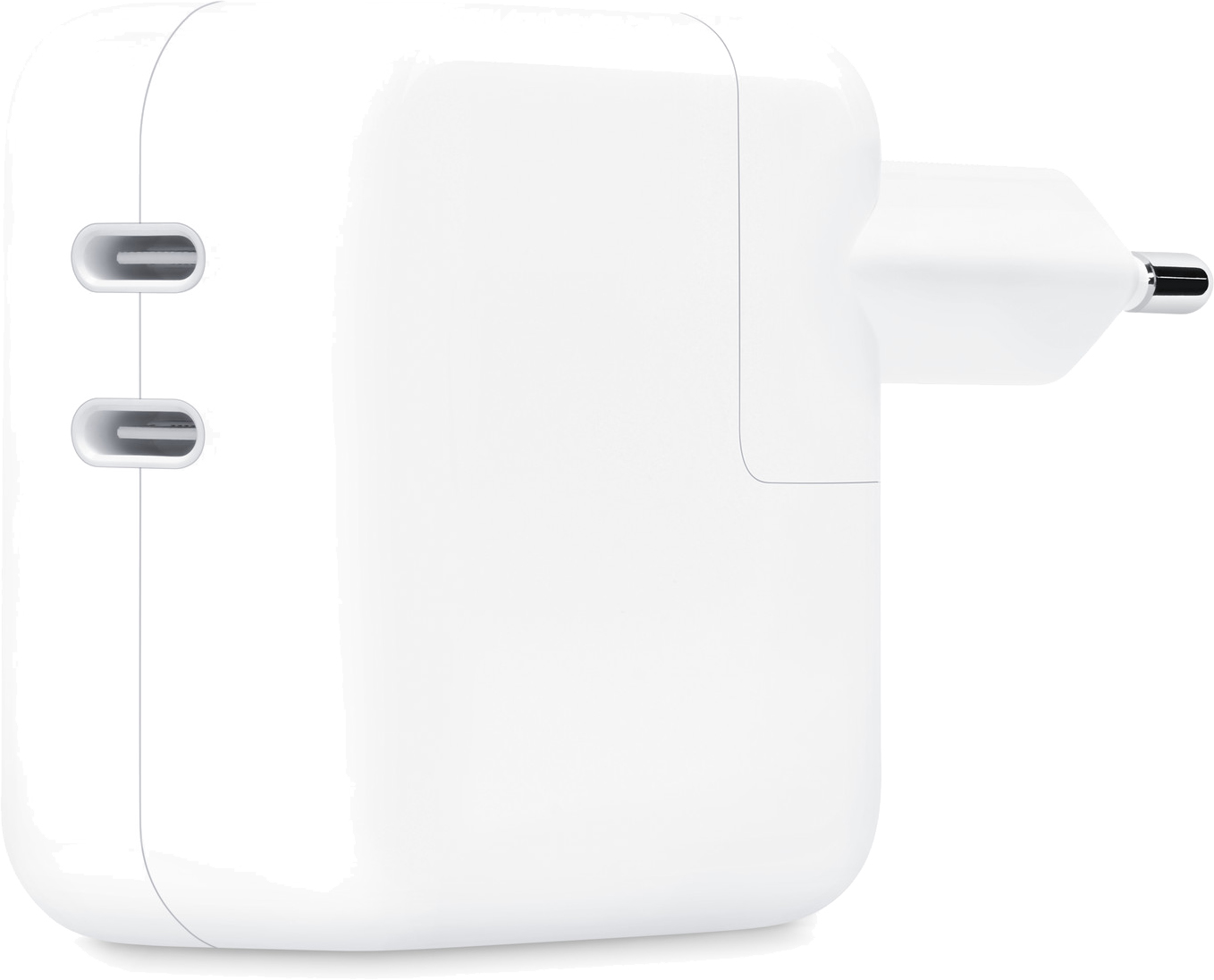 картинка Сетевое зарядное устройство Apple 35W Dual USB-C Power Adapter MW2K3ZM/A от магазина Технолав