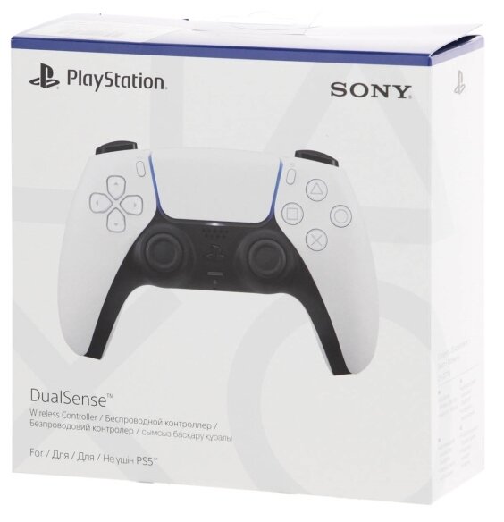 картинка Геймпад Sony PlayStation 5 DualSense (белый) от магазина Технолав