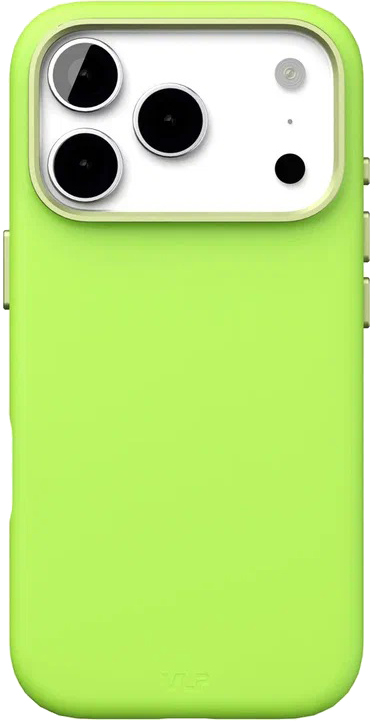 картинка Чехол защитный VLP Aster Pro Case с MagSafe для iPhone 17 Pro, лайм от магазина Технолав