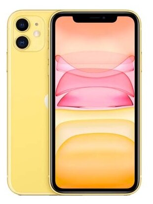 картинка Смартфон Apple iPhone 11 64GB (желтый) от магазина Технолав