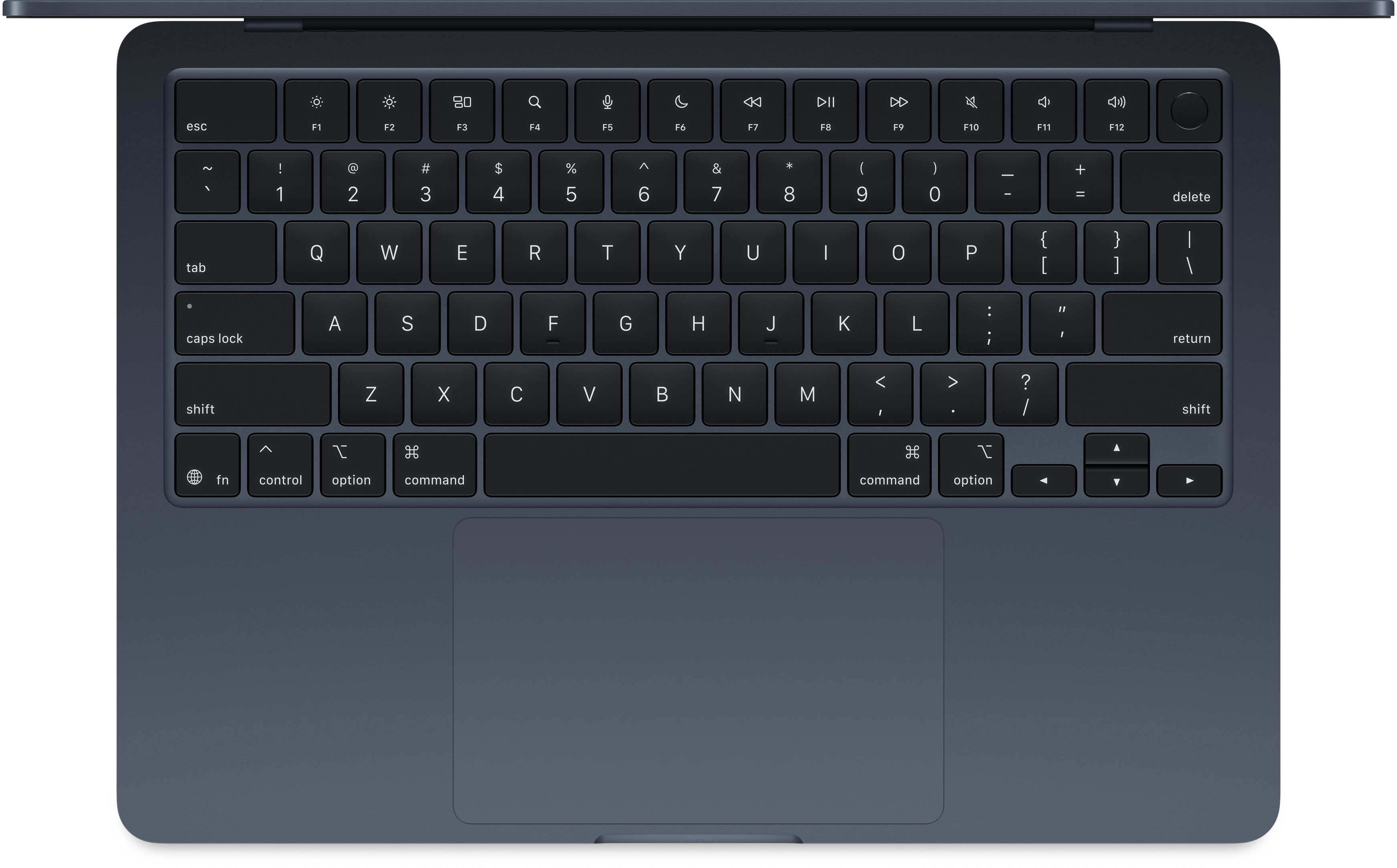 картинка Ноутбук Apple MacBook Air 13" 2026 (M5, 10C CPU, 8C GPU, 16GB, 512GB SSD) MDHE4 Midnight от магазина Технолав