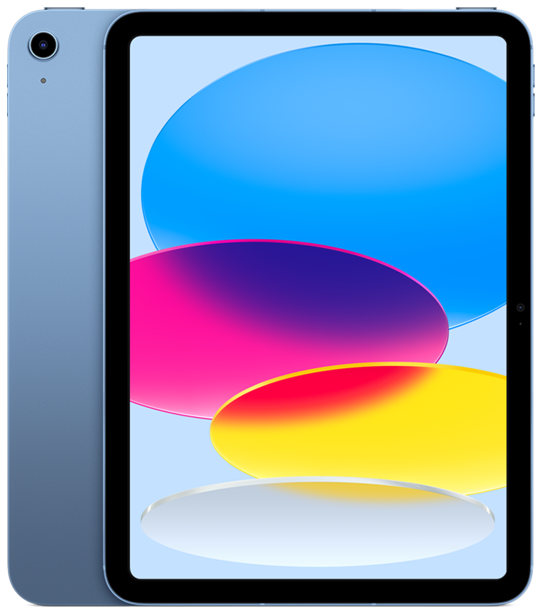 картинка Планшет Apple iPad 10,9" (2022) 64GB Wi-Fi (синий) от магазина Технолав