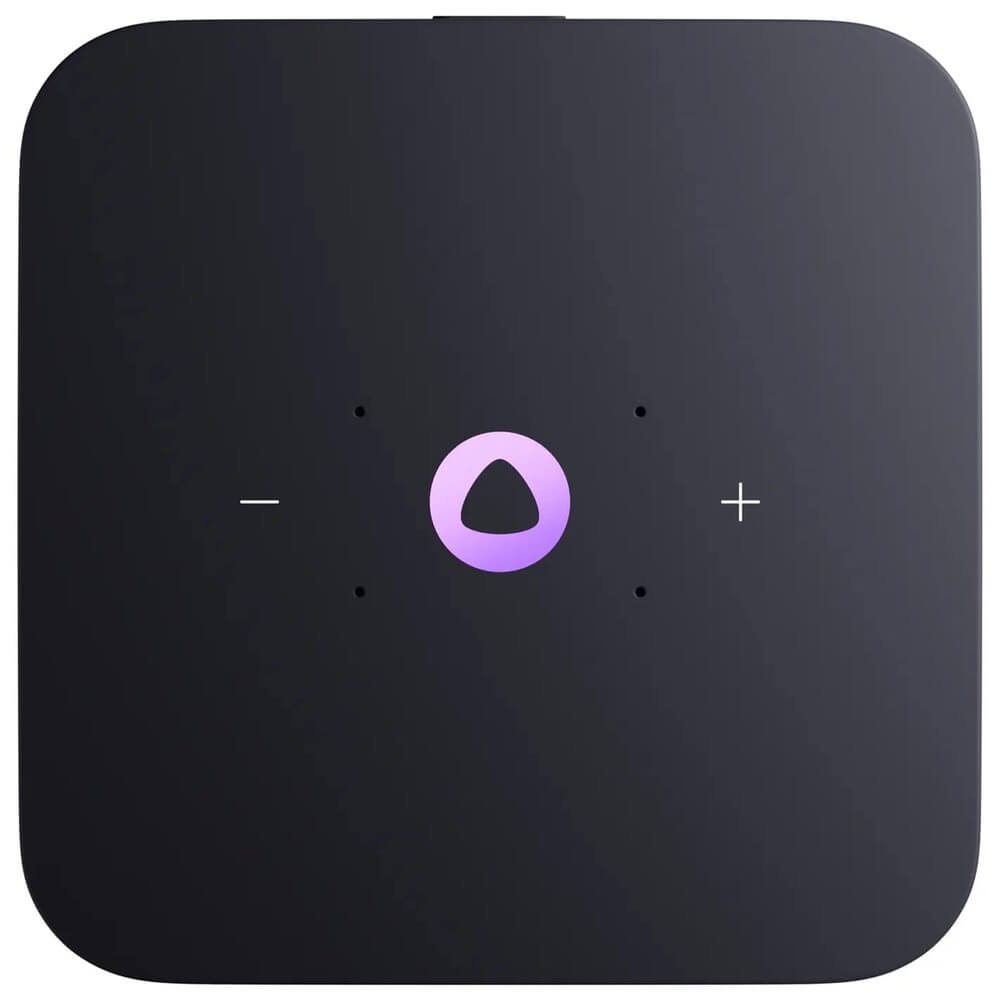 картинка Умная колонка Яндекс Станция Миди с Алисой, с Zigbee, 24 Вт, оранжевый от магазина Технолав