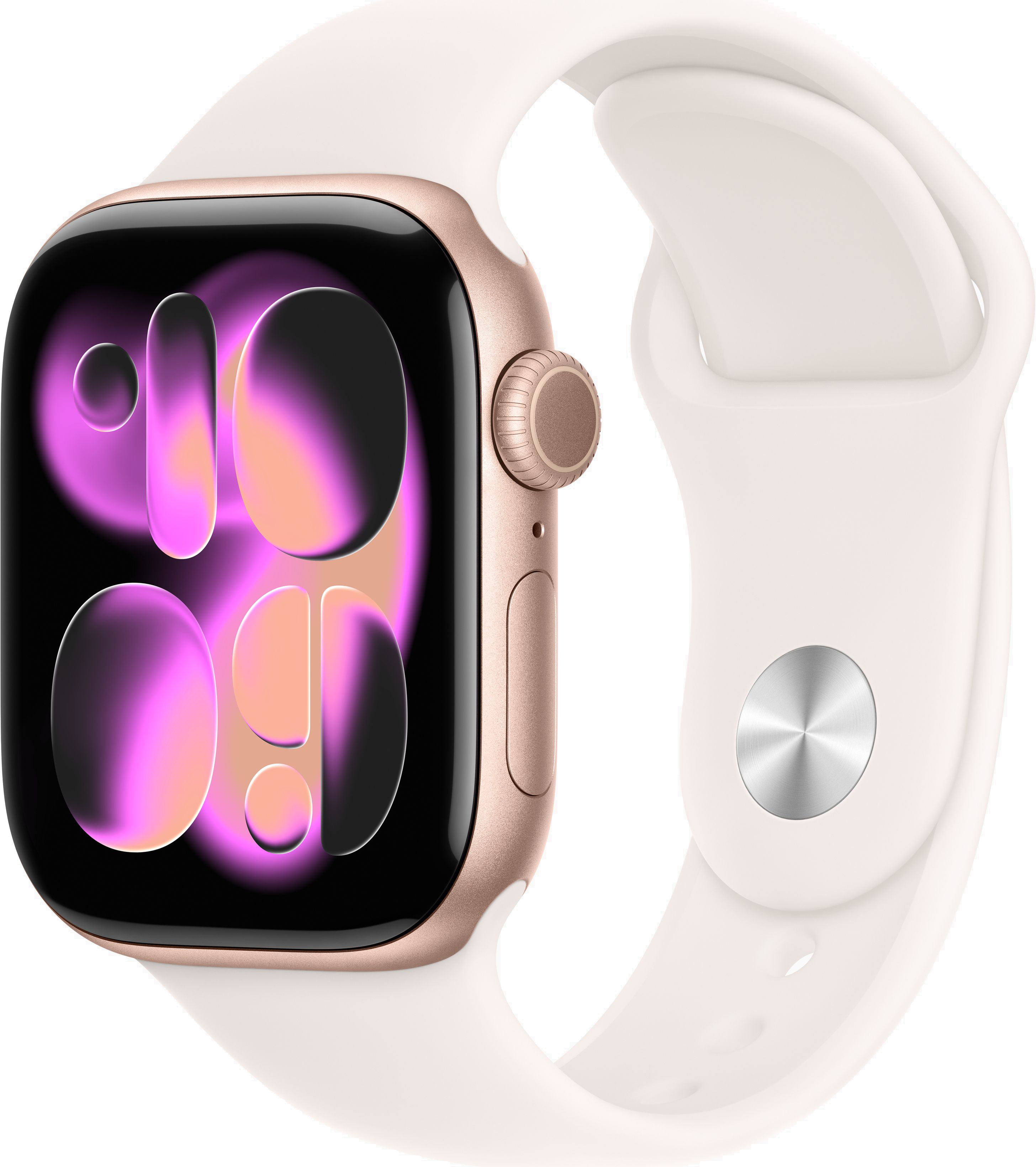 картинка Умные часы Apple Watch Series 11 42mm Rose Gold Aluminum Case with Light Blush Sport Band от магазина Технолав