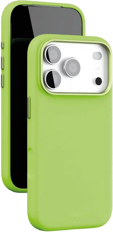 картинка Чехол защитный VLP Aster Pro Case с MagSafe для iPhone 17 Pro, лайм от магазина Технолав
