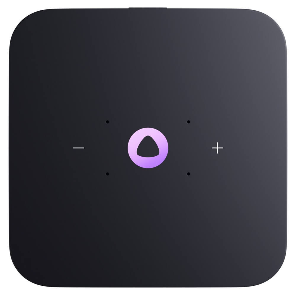 картинка Умная колонка Яндекс Станция Миди с Алисой, с Zigbee, 24 Вт, серый от магазина Технолав