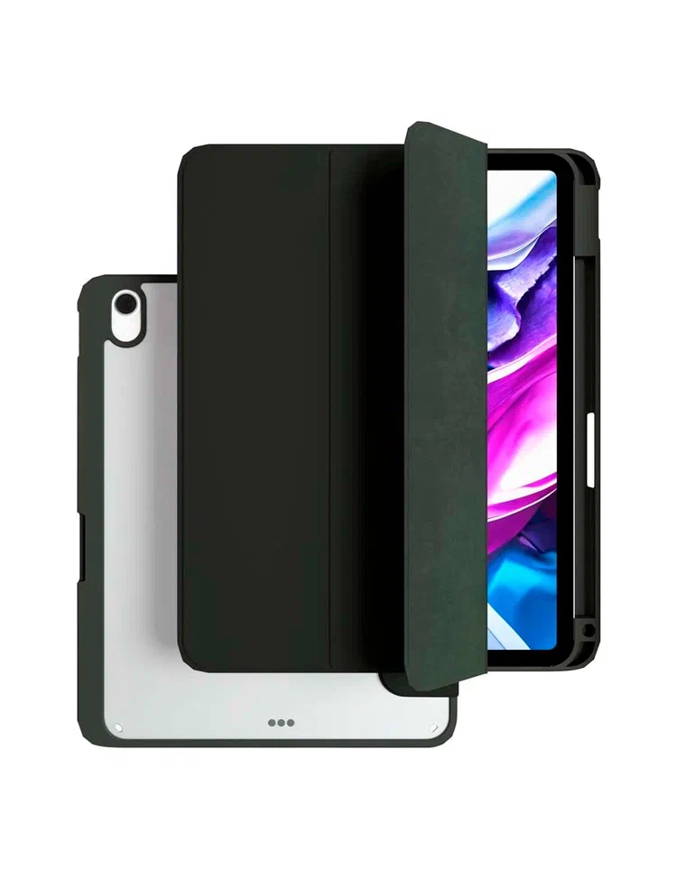 картинка Чехол-книжка VLP Split Folio для планшета Apple iPad Air M2/M3/M4 13" (2024/2025/2026), зеленый от магазина Технолав