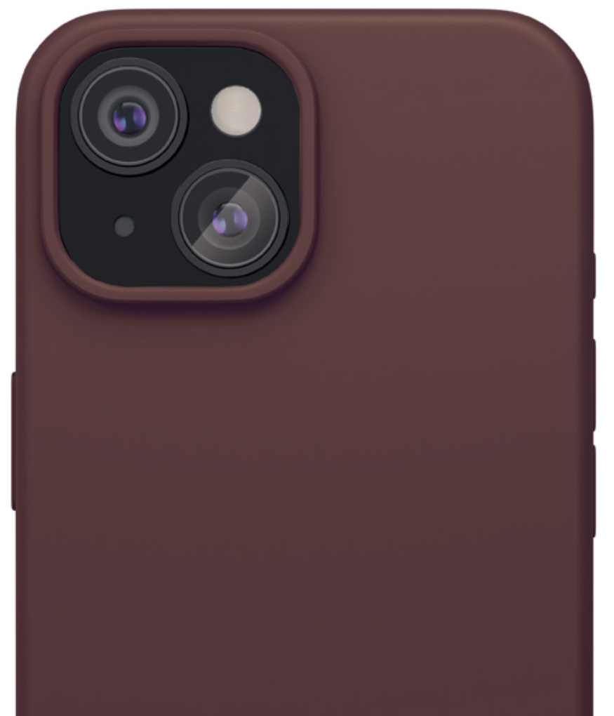 картинка Чехол силиконовый Magsafe для iPhone 15, коричневый  от магазина Технолав