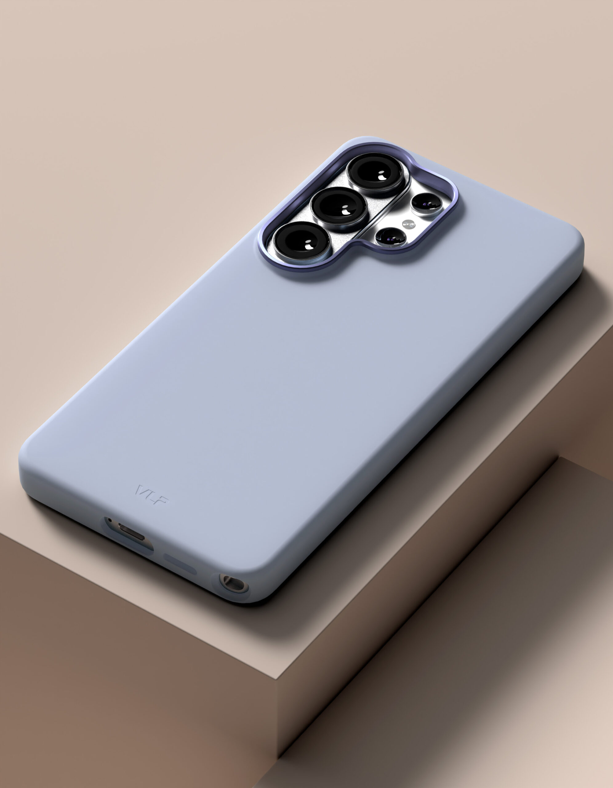 картинка Чехол защитный VLP Aster Pro Case с MagSafe для Samsung Galaxy S26 Ultra, голубой от магазина Технолав