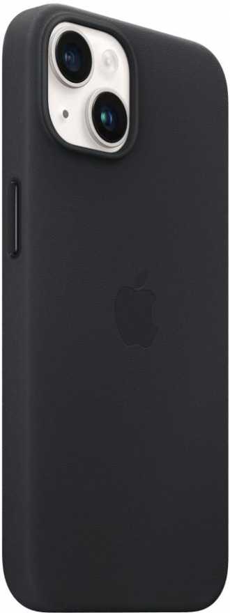 картинка Чехол кожаный Apple MagSafe для iPhone 14 Plus (тёмная ночь) от магазина Технолав