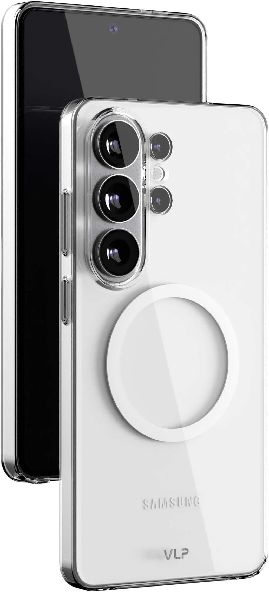 картинка Чехол защитный VLP Puro Case с MagSafe для Samsung Galaxy S26 Ultra, прозрачный от магазина Технолав