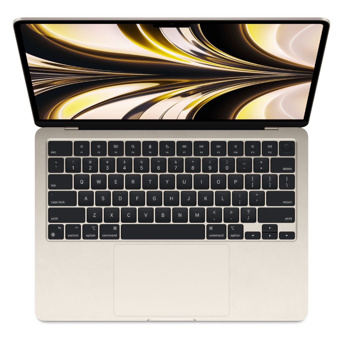 картинка Ноутбук MacBook Air 13 2022 (Apple M2 8-core CPU, 10-core GPU, 512GB, 8GB) MLY23 Starlight (уценка125) от магазина Технолав