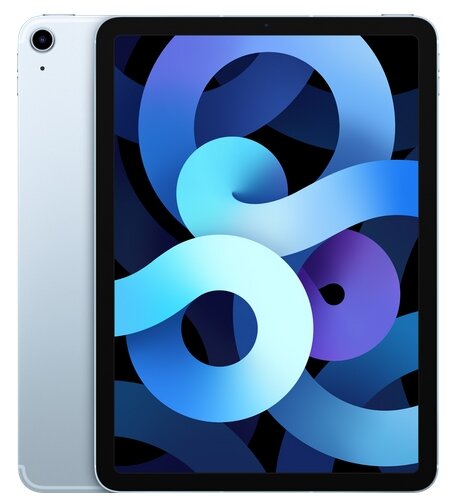 картинка Планшет Apple iPad Air (2020) 64Gb Wi-Fi + Cellular (голубое небо) от магазина Технолав