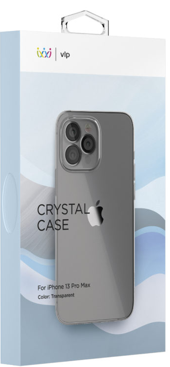 картинка Чехол защитный “vlp” Crystal case для iPhone 13 ProMax (прозрачный) от магазина Технолав