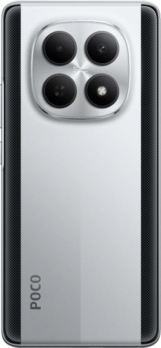 картинка Смартфон Xiaomi POCO M8 5G 8/512GB Silver (серебристый) от магазина Технолав