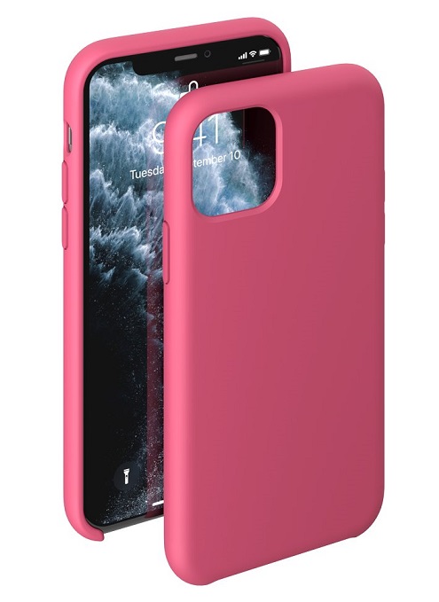 картинка Чехол Liquid Silicone Case для Apple iPhone 11 (фуксия) от магазина Технолав