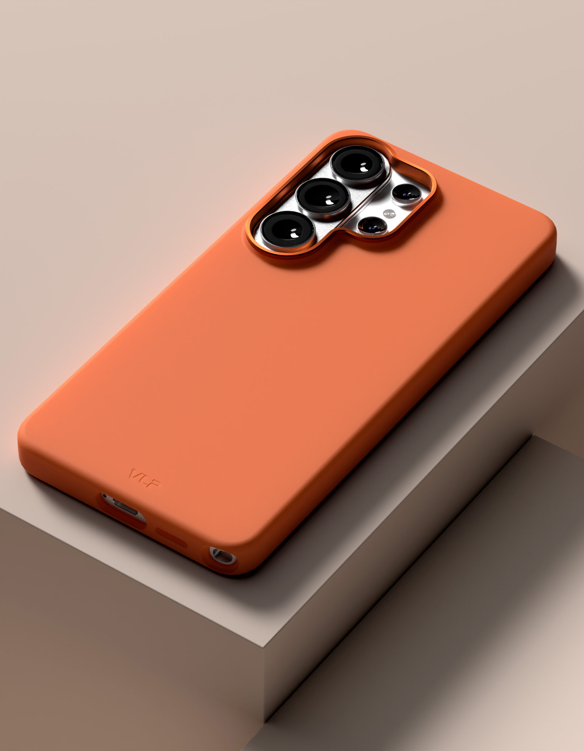 картинка Чехол защитный VLP Aster Pro Case с MagSafe для Samsung Galaxy S26 Ultra, оранжевый от магазина Технолав