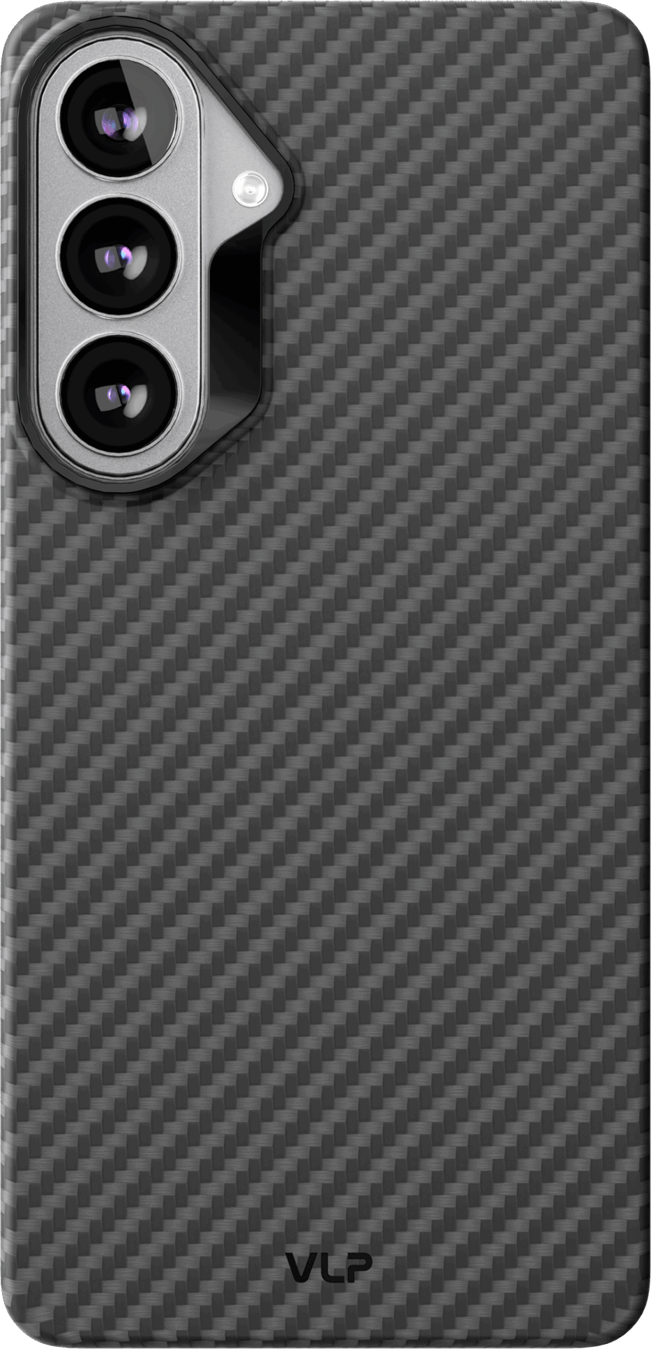 картинка Чехол защитный VLP Kevlar Case с MagSafe для Samsung Galaxy S26, черный от магазина Технолав