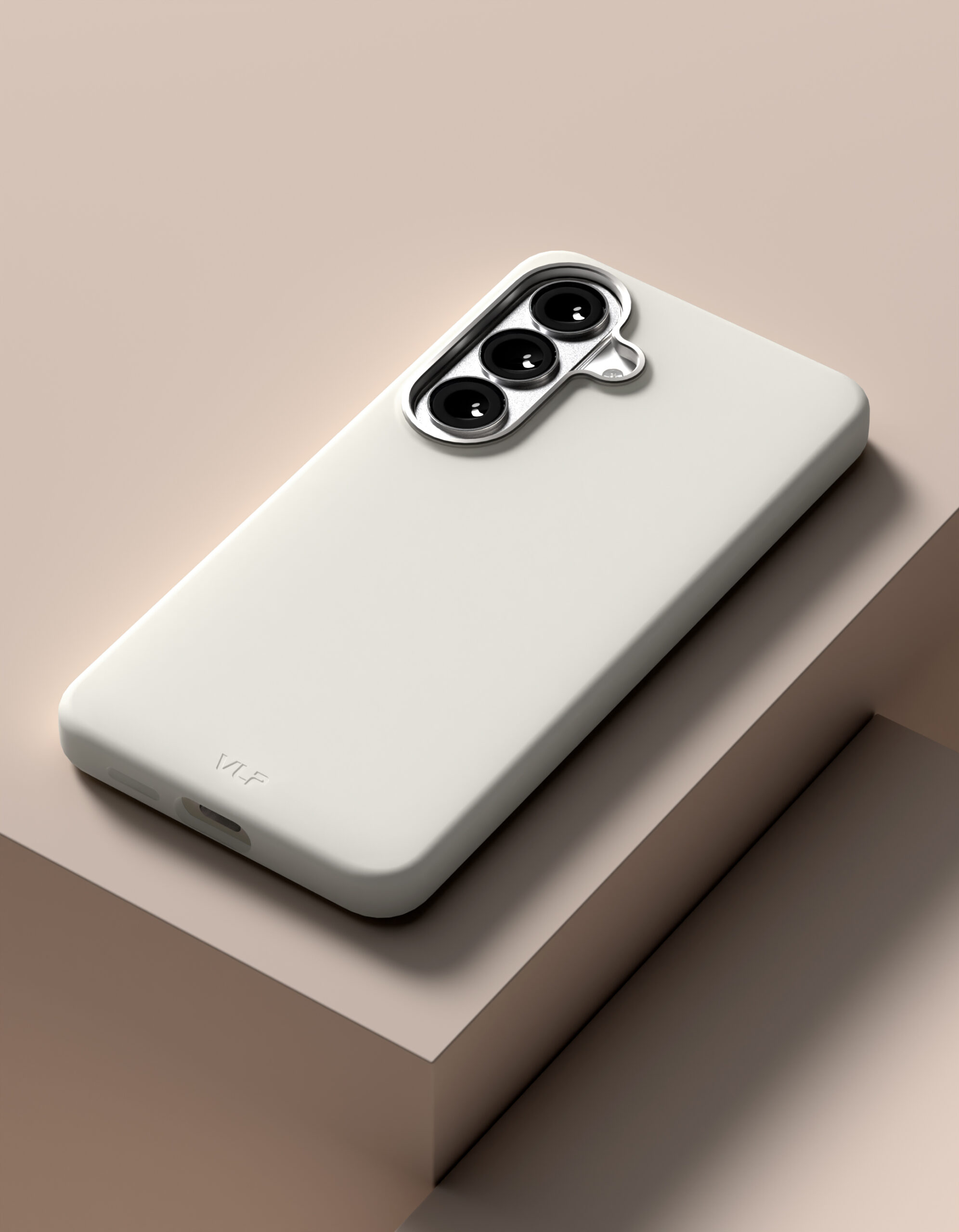 картинка Чехол защитный VLP Aster Pro Case с MagSafe для Samsung Galaxy S26, белый от магазина Технолав