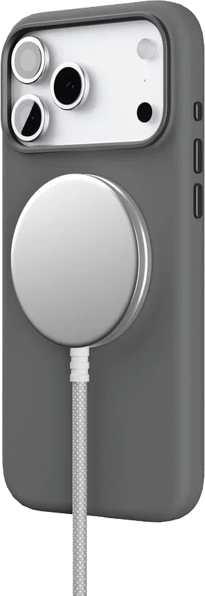 картинка Чехол защитный VLP Aster Pro Case с MagSafe для iPhone 17 Pro Max, серый от магазина Технолав
