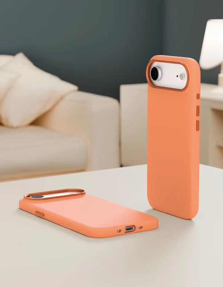 картинка Чехол защитный VLP Aster Pro Case с MagSafe для iPhone Air, оранжевый от магазина Технолав