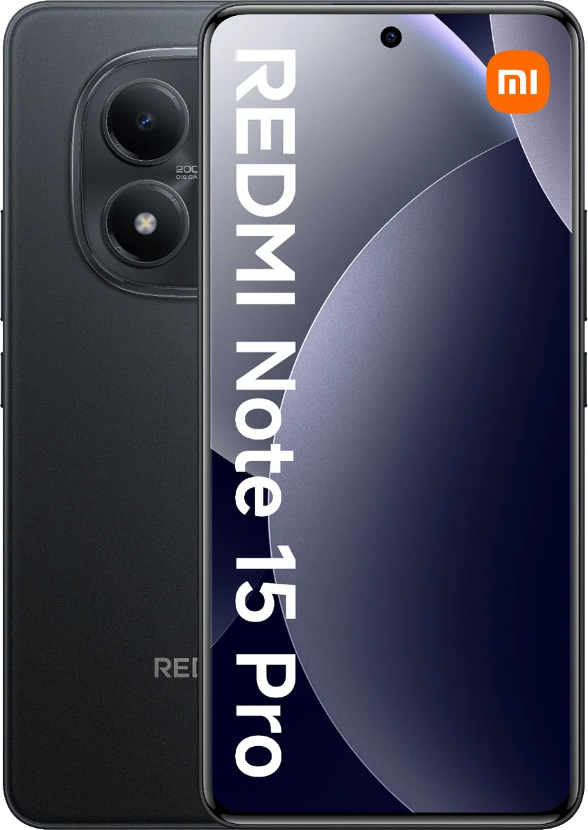 картинка Смартфон Xiaomi Redmi Note 15 Pro 12/256GB Black (черный) от магазина Технолав