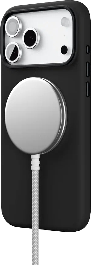 картинка Чехол защитный VLP Aster Pro Case с MagSafe для iPhone 17 Pro Max, черный от магазина Технолав