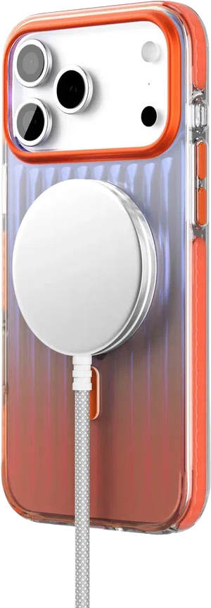 картинка Чехол защитный VLP Pulse Case с MagSafe для iPhone 17 Pro Max, оранжевый от магазина Технолав