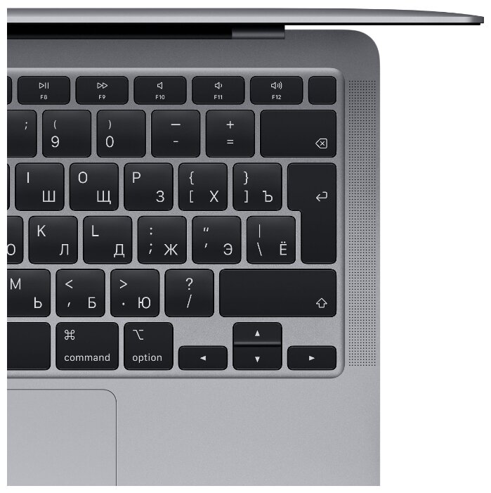 картинка Ноутбук Apple MacBook Air 13 Late 2020 (Apple M1/2560x1600/8GB/256GB SSD) MGN63RU/A серый космос от магазина Технолав