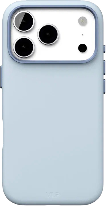 картинка Чехол защитный VLP Aster Pro Case с MagSafe для iPhone 17 Pro, голубой от магазина Технолав