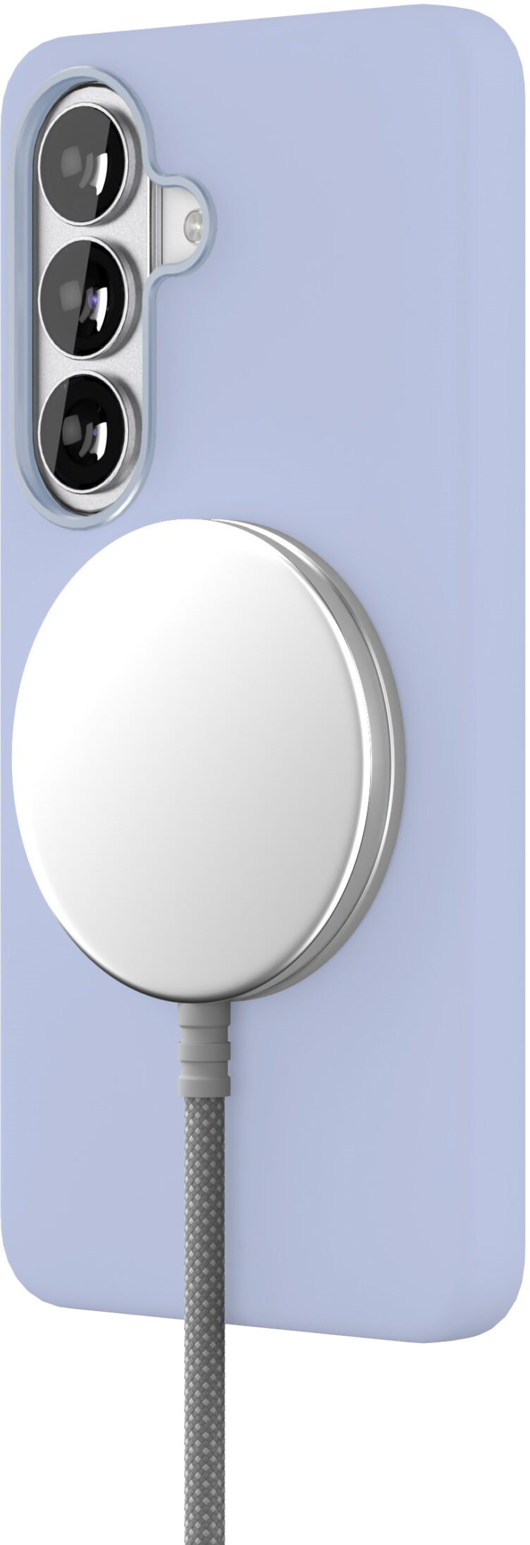 картинка Чехол защитный VLP Aster Pro Case с MagSafe для Samsung Galaxy S26, голубой от магазина Технолав