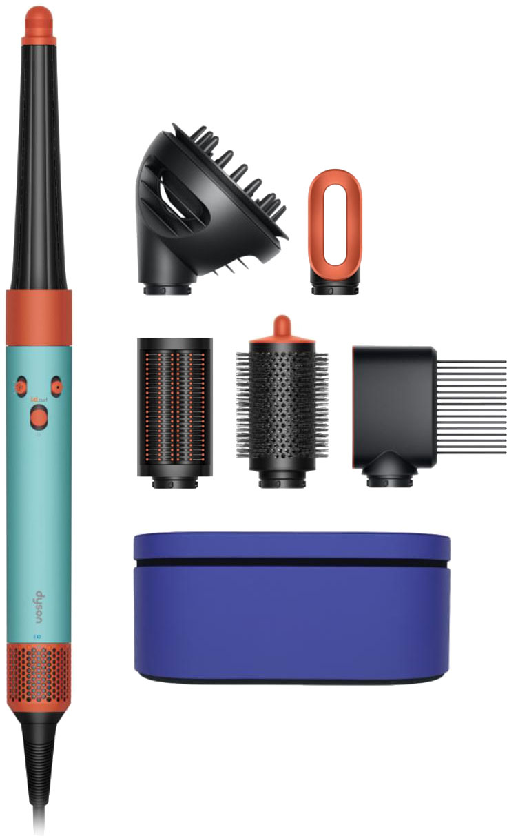 картинка Фен-стайлер Dyson Airwrap ID HS08 Curly+Coily Diffuse Ceramic Patina/Topaz (вилка EU) от магазина Технолав