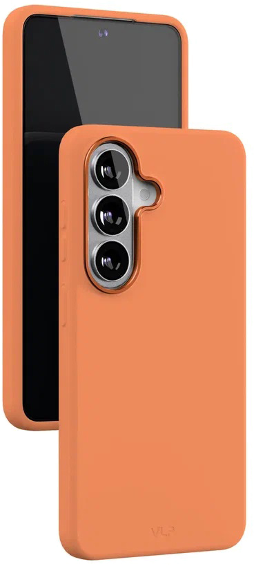 картинка Чехол защитный VLP Aster Pro Case с MagSafe для Samsung Galaxy S26, оранжевый от магазина Технолав