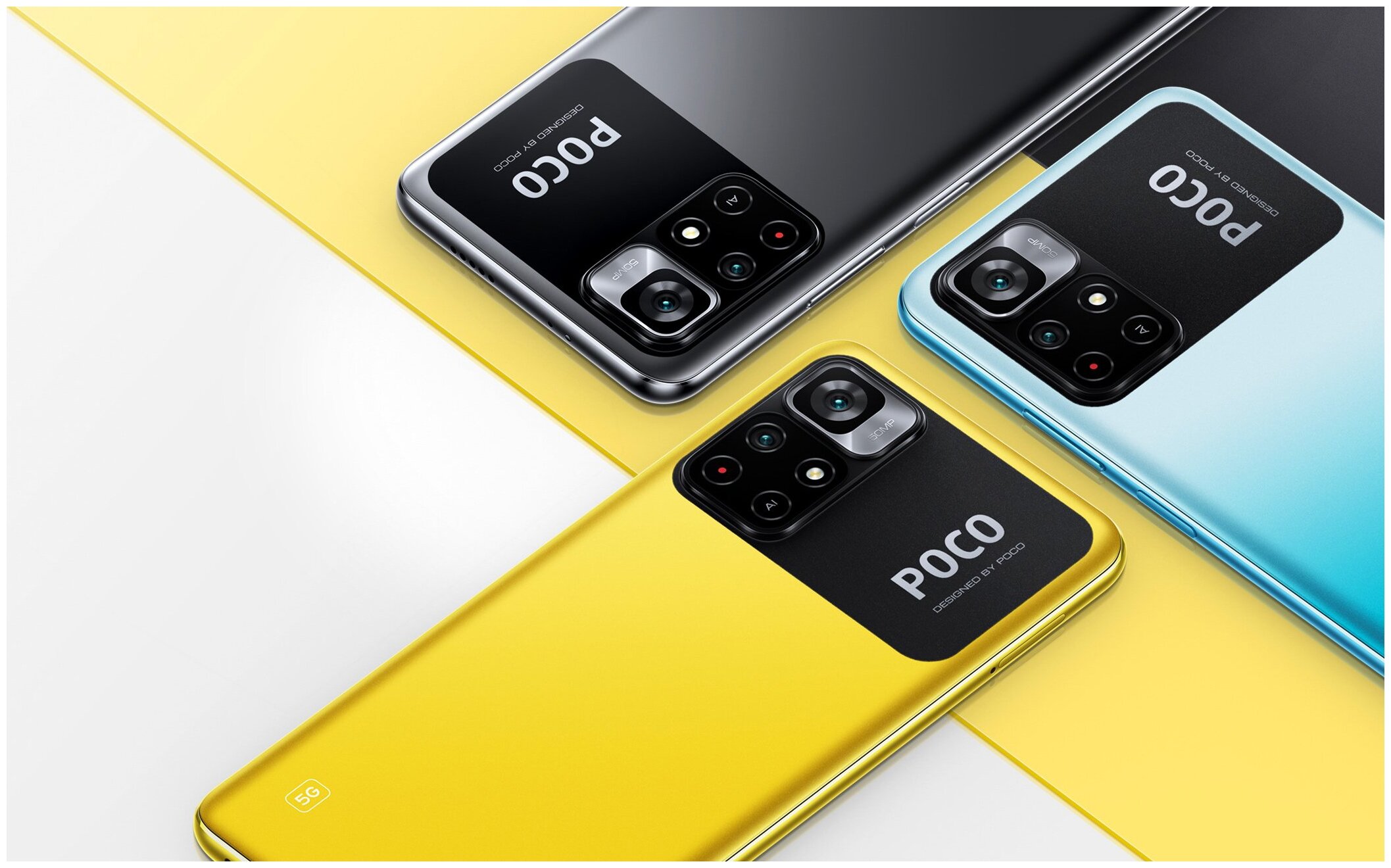 картинка Смартфон Xiaomi Poco M4 Pro 5G 6/128GB Global Version (желтый) от магазина Технолав