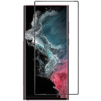 картинка Защитное стекло 3D Full Glue для Samsung Galaxy S22 Ultra (на весь экран) от магазина Технолав