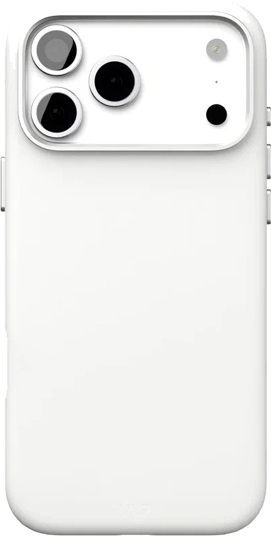 картинка Чехол защитный VLP Aster Pro Case с MagSafe для iPhone 17 Pro Max, белый от магазина Технолав