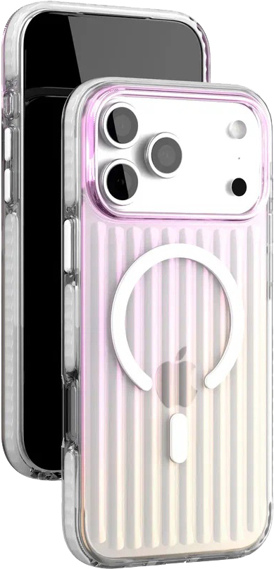 картинка Чехол защитный VLP Pulse Case с MagSafe для iPhone 17 Pro Max, перламутровый от магазина Технолав