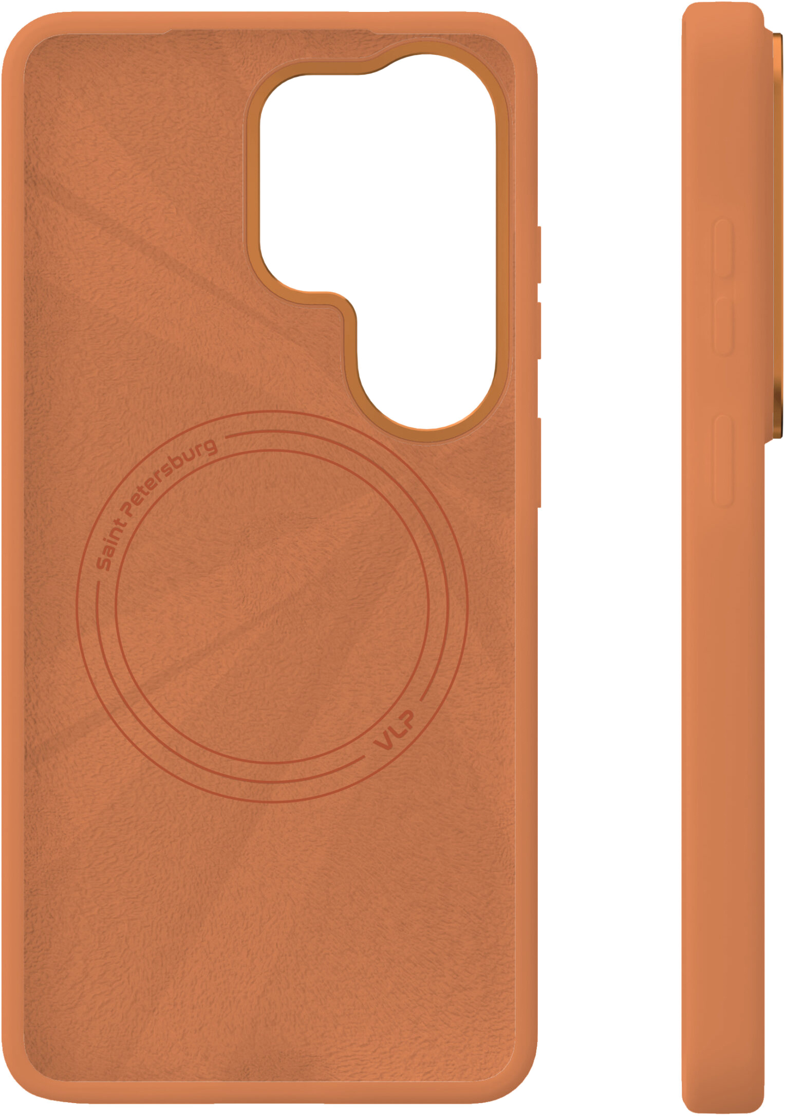 картинка Чехол защитный VLP Aster Pro Case с MagSafe для Samsung Galaxy S26 Ultra, оранжевый от магазина Технолав