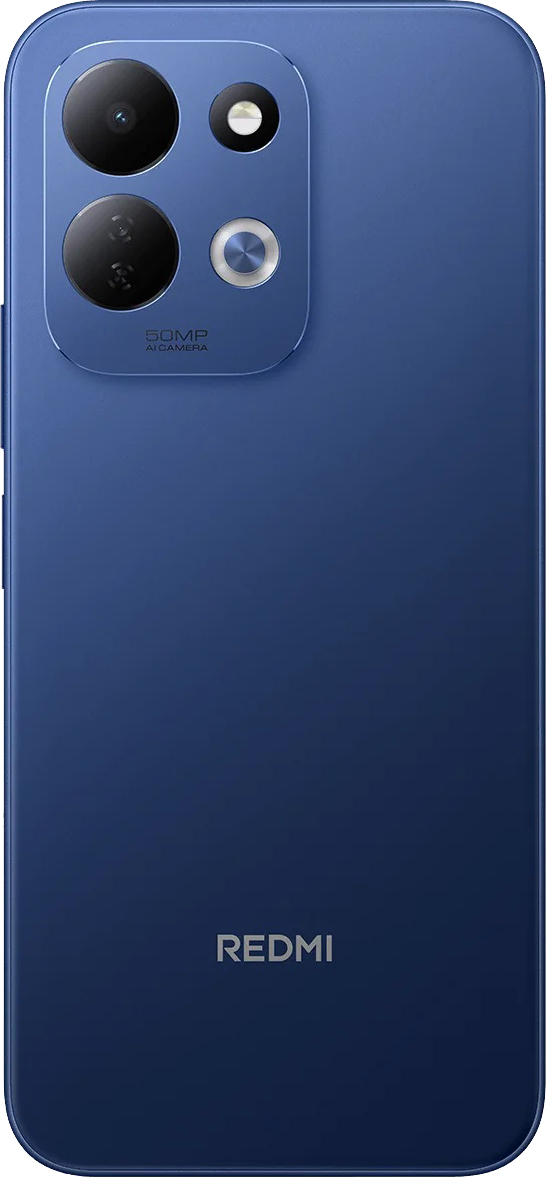 синий