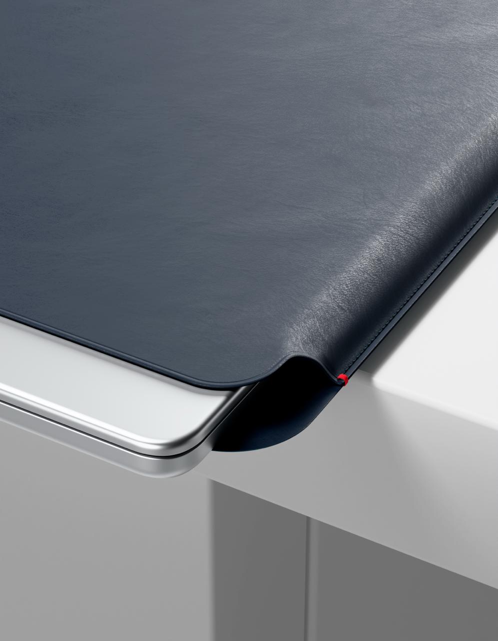 картинка Чехол защитный VLP Velar Sleeve для MacBook Pro M2/M3/M4/M5 (14.2"), темно-синий от магазина Технолав