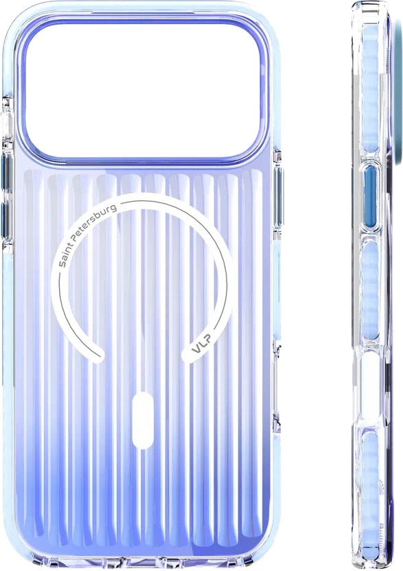 картинка Чехол защитный VLP Pulse Case с MagSafe для iPhone 17 Pro Max, синий от магазина Технолав