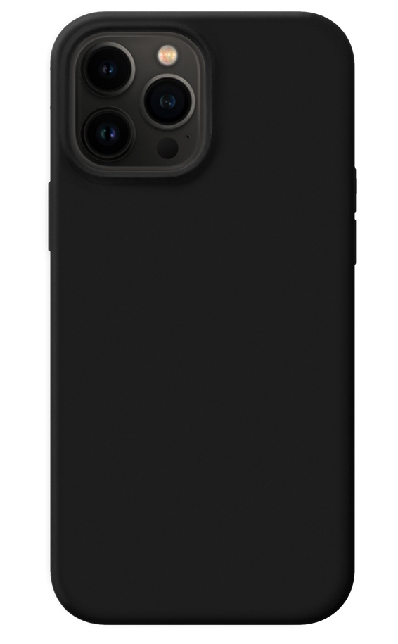 картинка Чехол Liquid Silicone Pro для Apple iPhone 13 Pro (черный) от магазина Технолав