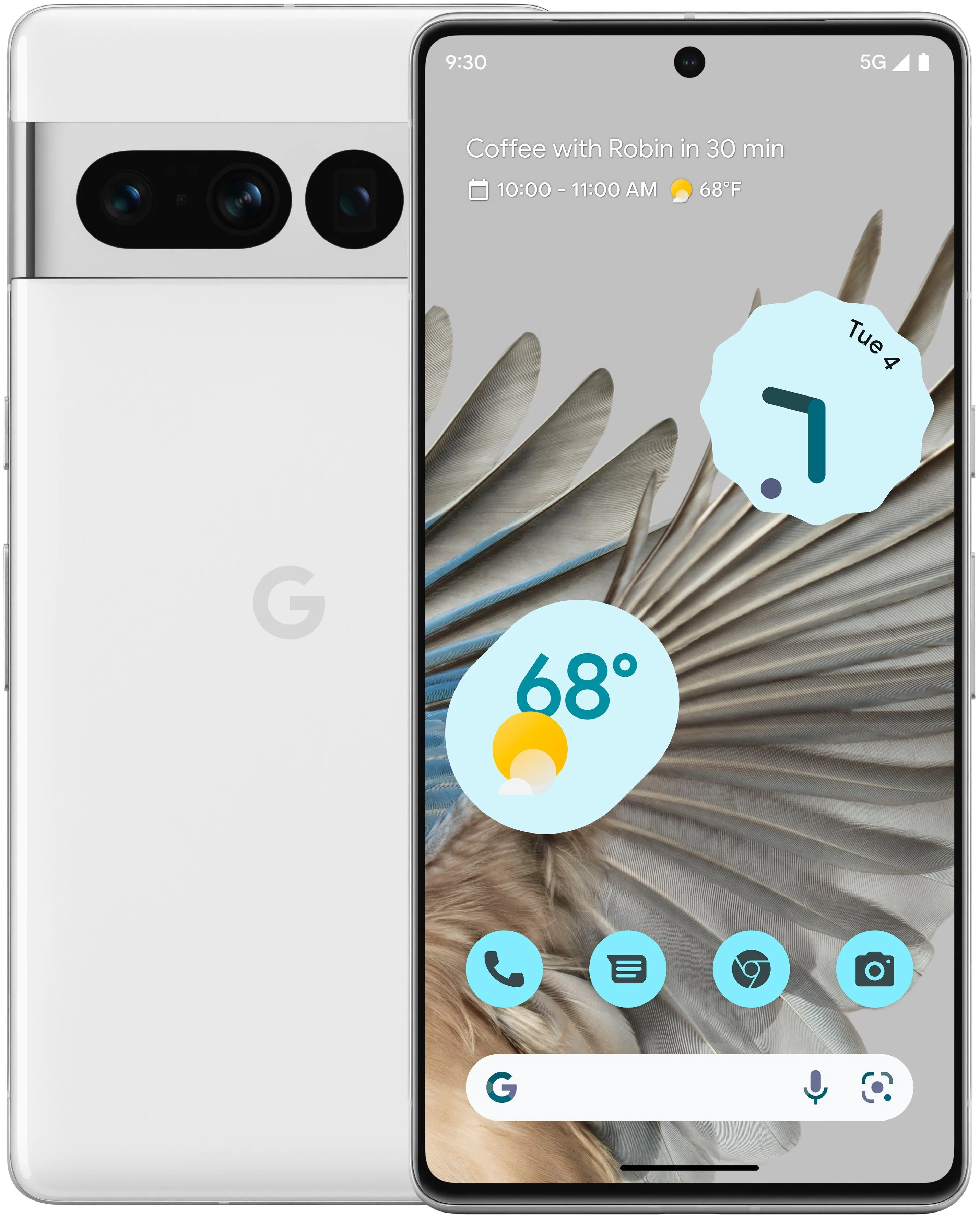 картинка Смартфон Google Pixel 7 Pro 12/256GB (снежно-белый) от магазина Технолав