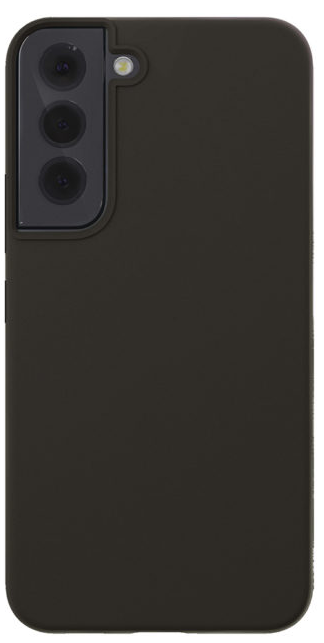картинка Чехол защитный “vlp” Silicone case Soft Touch для Samsung S22, черный от магазина Технолав