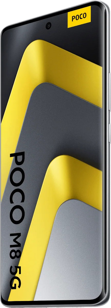 картинка Смартфон Xiaomi POCO M8 5G 8/256GB Silver (серебристый) от магазина Технолав